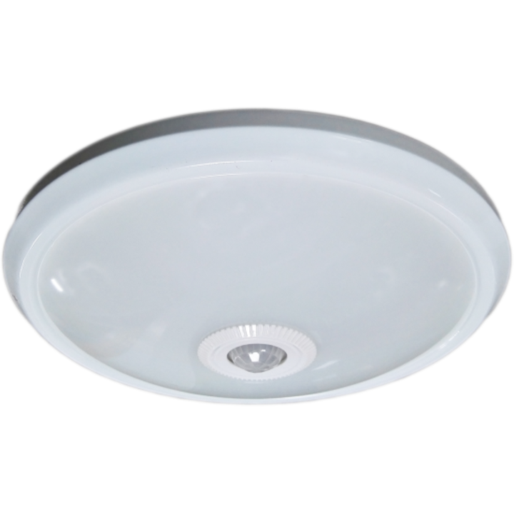 Led плафон с регулируем сензор за движение Ø270, 12W=75W, 4100K, неутрална светлина