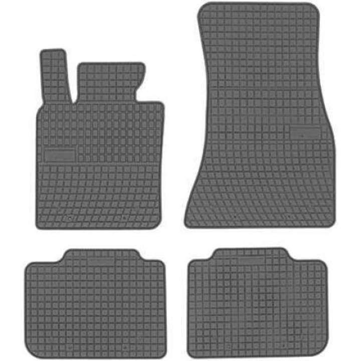 Covorase auto pentru BMW G32 GT Seria 6 (2017+), set 4 buc, Frogum, Negru