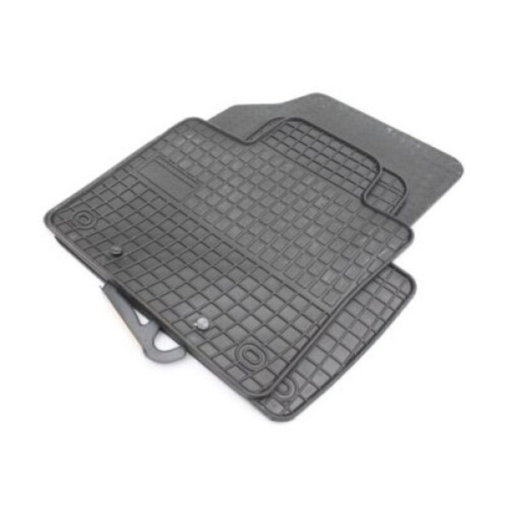 Covorase auto pentru Volvo XC90 (2015+), set 4 buc, Frogum, Negru