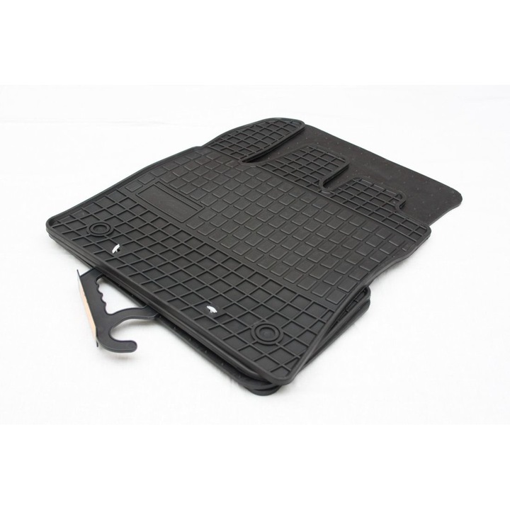 Комплект стелки Frogum Renault Captur (2019+), Гумени, Черен, 4 броя