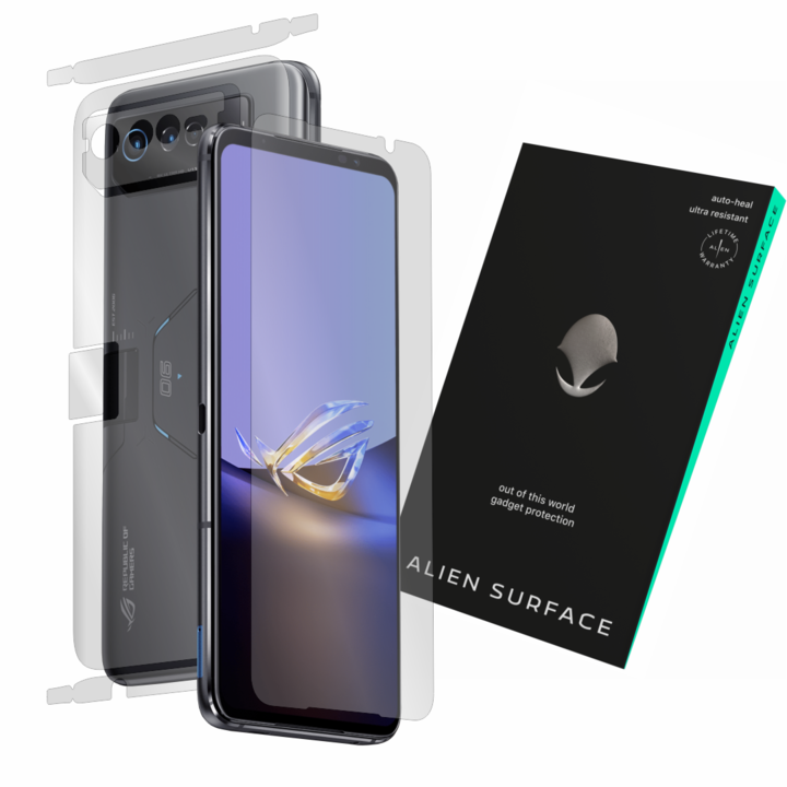 Защитно Фолио Alien Surface, Asus ROG Phone 6D Ultimate, Защита Екран, Заден, Отстрани