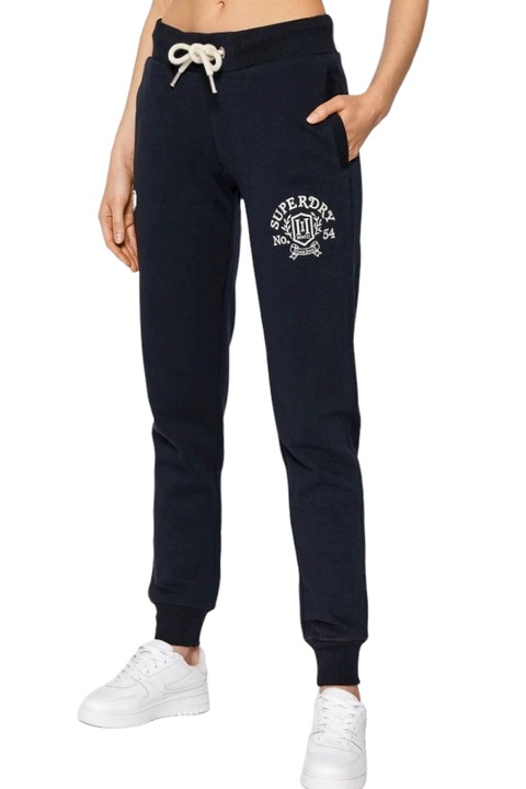 Дамски панталони, Superdry-Vintage Logo Emb Jogger, Navy, S