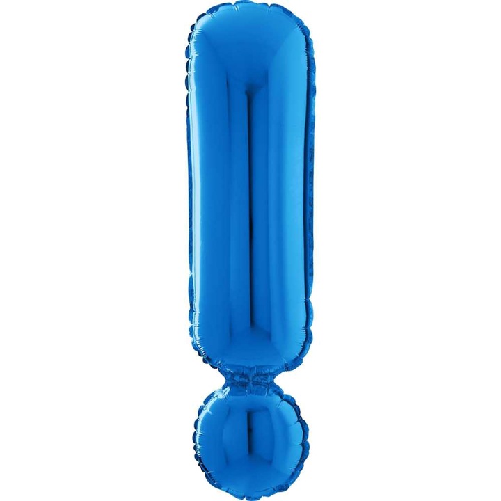 Balon Folie Simbol !, Albastru, 66 cm, 26560B