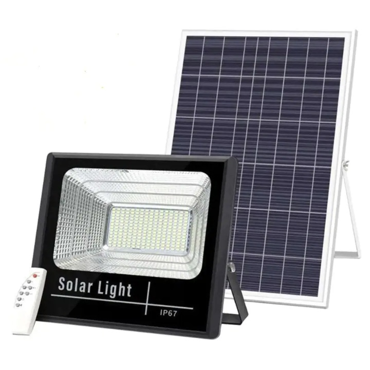 Proiector cu panou solar 100W CC-9100