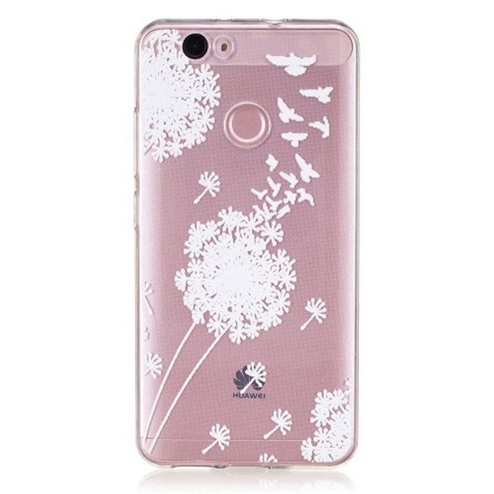 Carcasa Huawei Nova, Protectie Spate, Silicon, Ultraslim, Imprimeu Dandelion and Birds