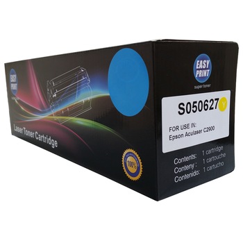 Toner EASY PRINT Galben, 2500 pag, compatibil C13S050627 Toner EASY PRINT Galben, 2500 pag, compatibil C13S050627