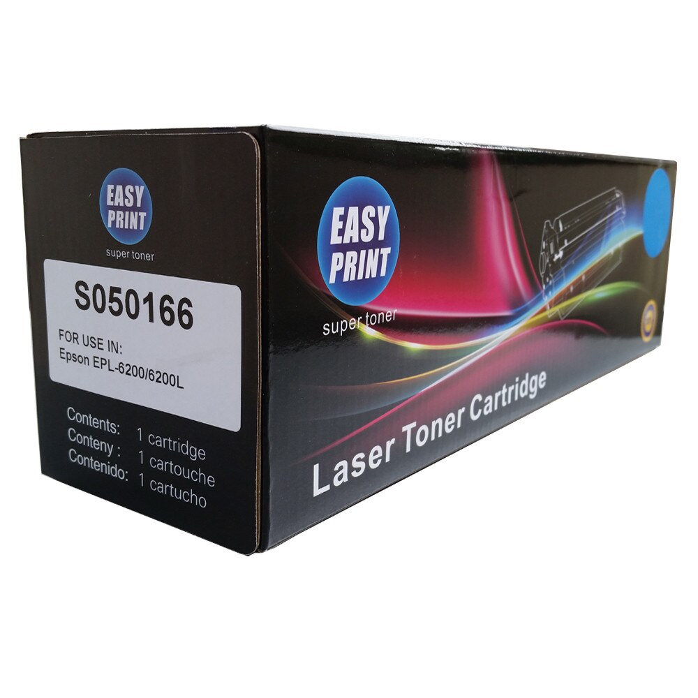 Toner EASY PRINT Negru, 6000 pag, compatibil C13S050166