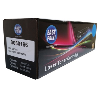 Toner EASY PRINT Negru, 6000 pag, compatibil C13S050166 Toner EASY PRINT Negru, 6000 pag, compatibil C13S050166
