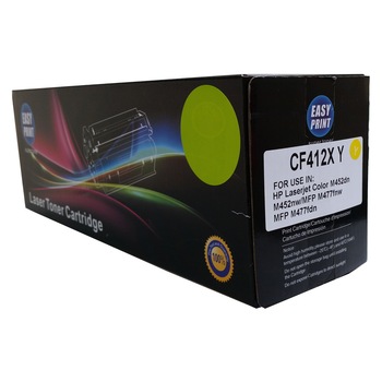 Toner EASY PRINT Galben, 5500 pag, compatibil CF412X Toner EASY PRINT Galben, 5500 pag, compatibil CF412X