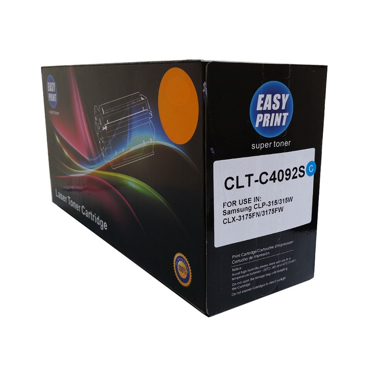 Toner EASY PRINT Cyan, 1000 pag, compatibil CLT-C4092S