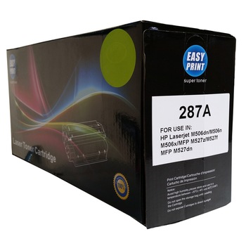 Toner EASY PRINT Negru, 9000 pag, compatibil CF287A Toner EASY PRINT Negru, 9000 pag, compatibil CF287A