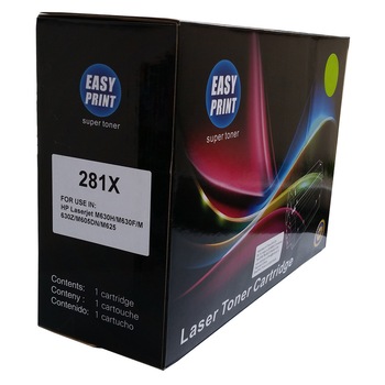 Toner EASY PRINT Negru, 25000 pag, compatibil CF281X Toner EASY PRINT Negru, 25000 pag, compatibil CF281X