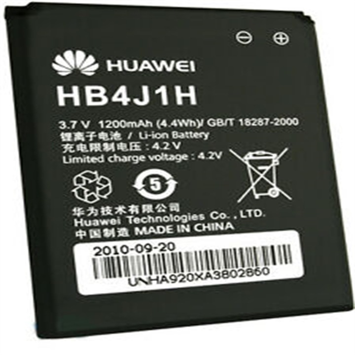 Akkumulátor kompatibilis a következővel: Huawei C8500 U8150 U8120 V845 IDEOS X3 T8300 U8500S T8100 HB4J1H