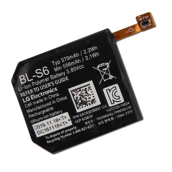 Acumulator compatibil cu LG Watch Urbane 2nd Edition LTE BL-S6