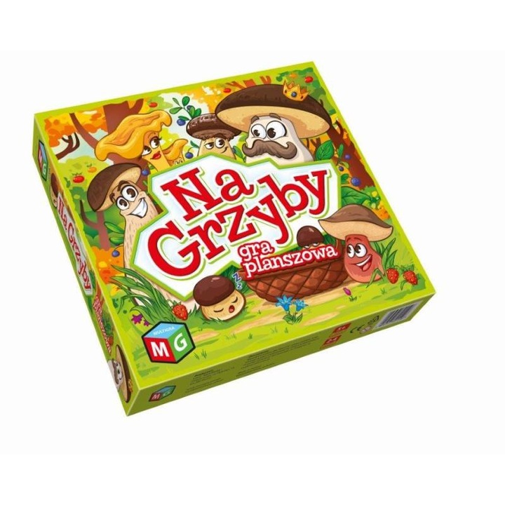 Társasjáték, Gombaszedés, Többszínű, 5 év+