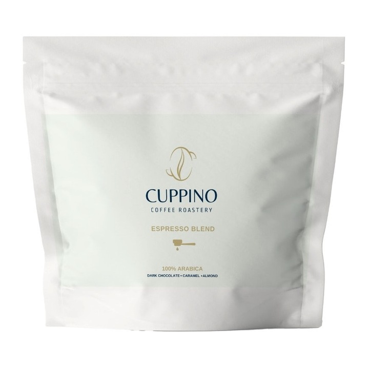 Frissen pörkölt babkávé, Cuppino Coffee Roastery, Espresso Blend 100% Arabica, 250g