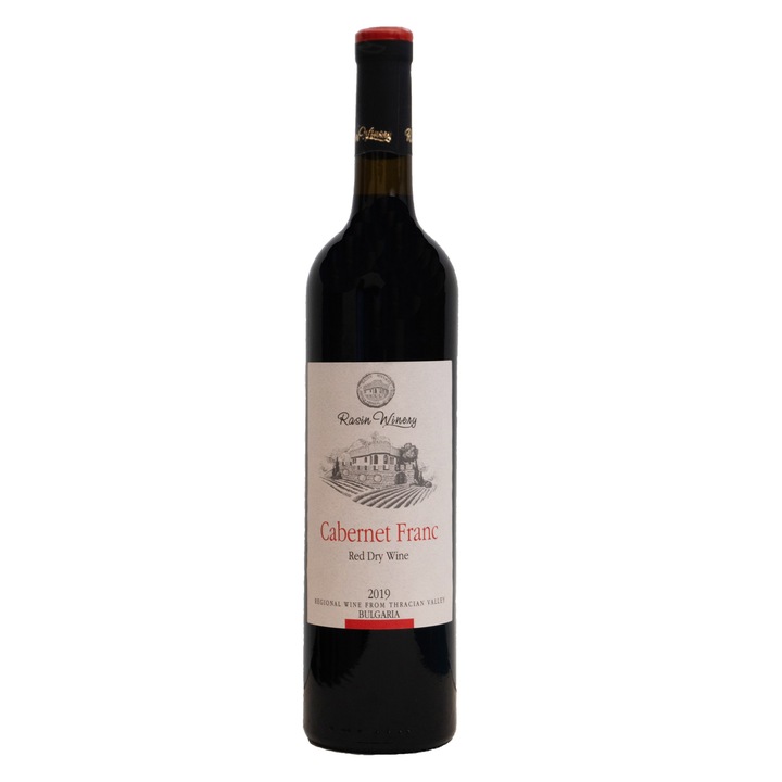Червено вино Rusin WInery, Каберне фран, 0.75л