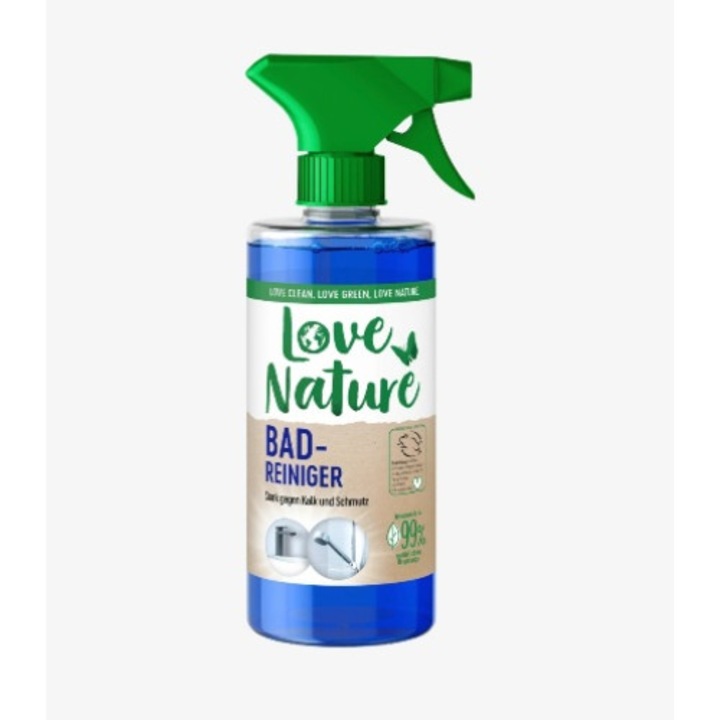 Love nature fürdőszobai tisztító mákvirággal 470ml