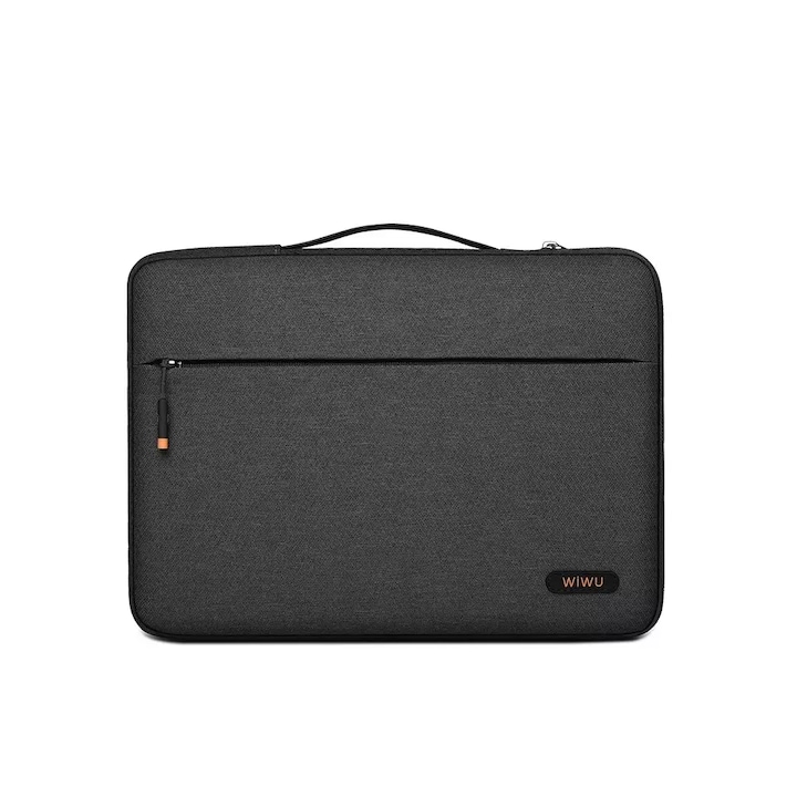 Geanta impermeabila pentru laptop, Wiwu, 15.4'', Negru