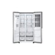 LG GSXV91MBAE Side-by-side hűtőszekrény, 635L, Total NoFrost, ThinQ, Inox