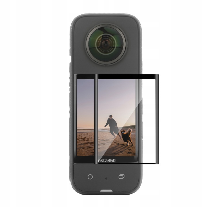 Folie Protectie Display pentru Camera Video Sport Insta 360, Insta360 X3, IST-BHM491-1