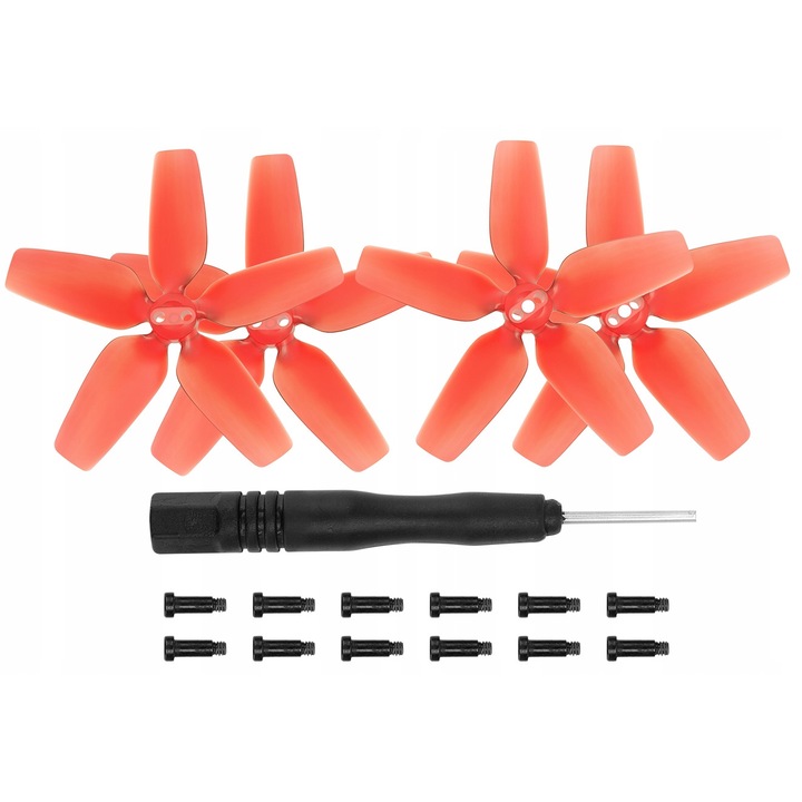 Set 4 elice pentru drona DJI Avata, Rosu, 2925S-2-R