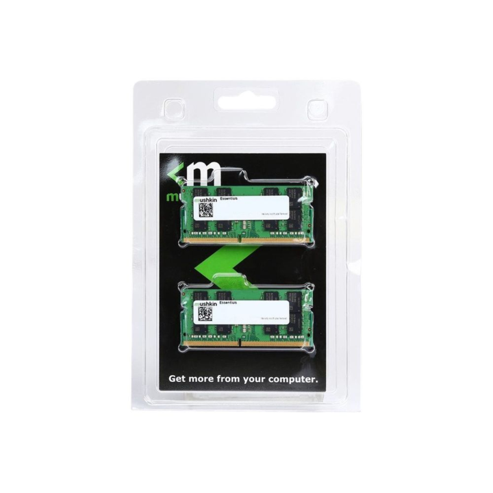 Mushkin 32GB / 3200 Essentials DDR4 Notebook RAM KIT (2x16GB) (MES4S320NF16GX2)