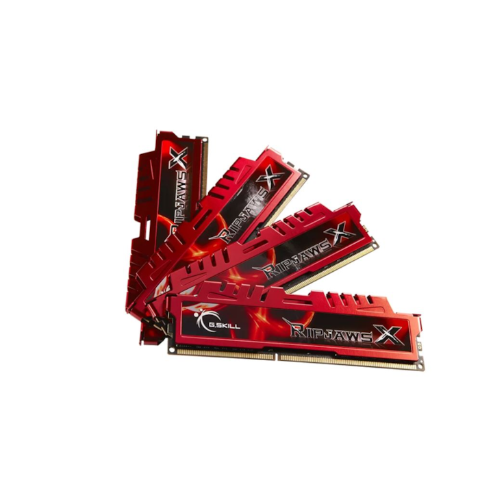 RAM памет 32GB 1600MHz DDR3 G. Skill RipjawsX CL10 (4x8GB) (F3-12800CL10Q-32GBXL) (F3-12800CL10Q-32GBXL)