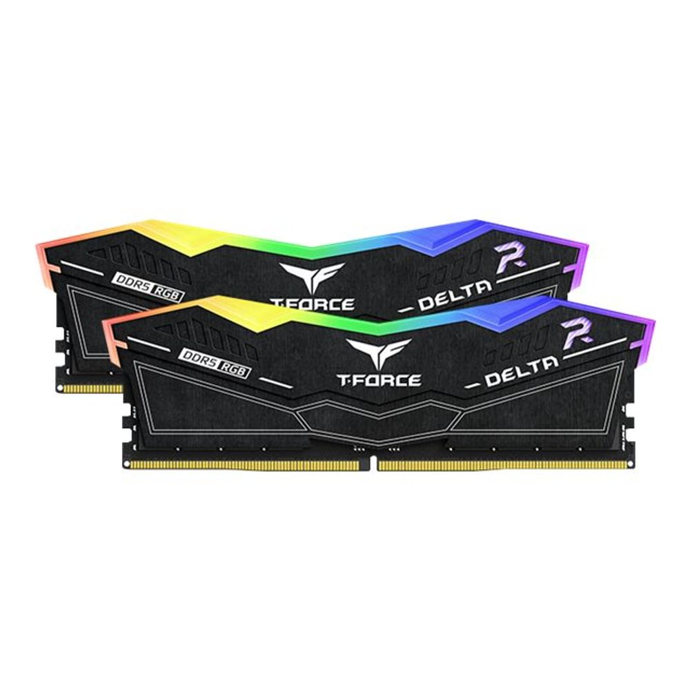T-Force DELTA RGB - DDR5 - kit - 32 GB: 2 x 16 GB - DIMM 288-pin