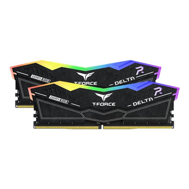 T-Force DELTA RGB - DDR5 - kit - 32 GB: 2 x 16 GB - DIMM 288-pin - 7200 MHz / PC5-57600 - unbuffered (FF3D532G7200HC34ADC01)