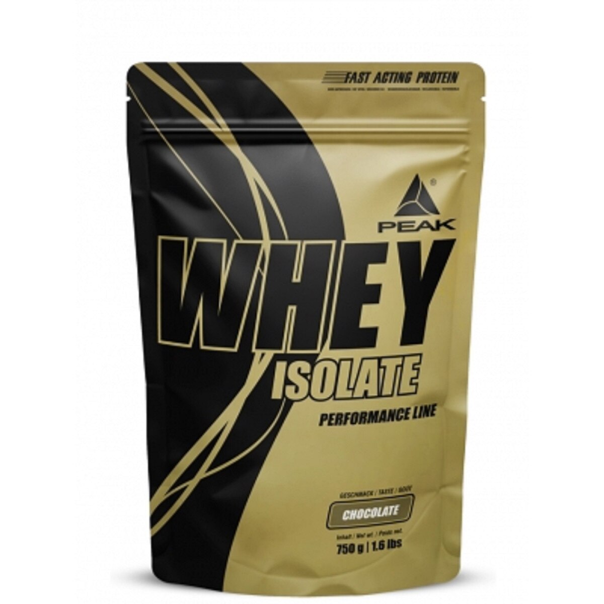 Izolat proteic vegan Peak Whey Protein Isolate Chocolate, 750 g eMAG.ro