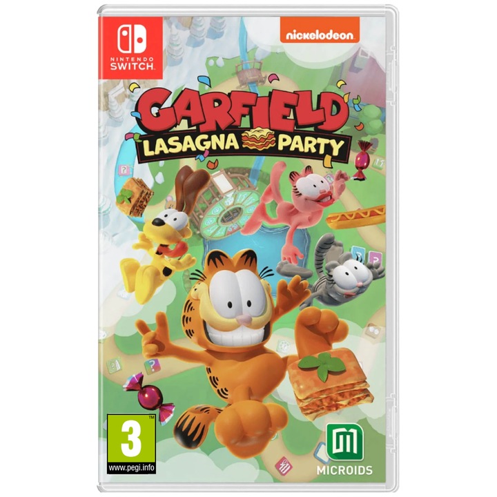 Joc Garfield Lasagna Party Pentru Nintendo Switch