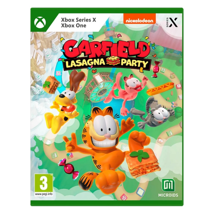 Garfield Lasagna Party Xbox One és Xbox Series X Játékszoftver