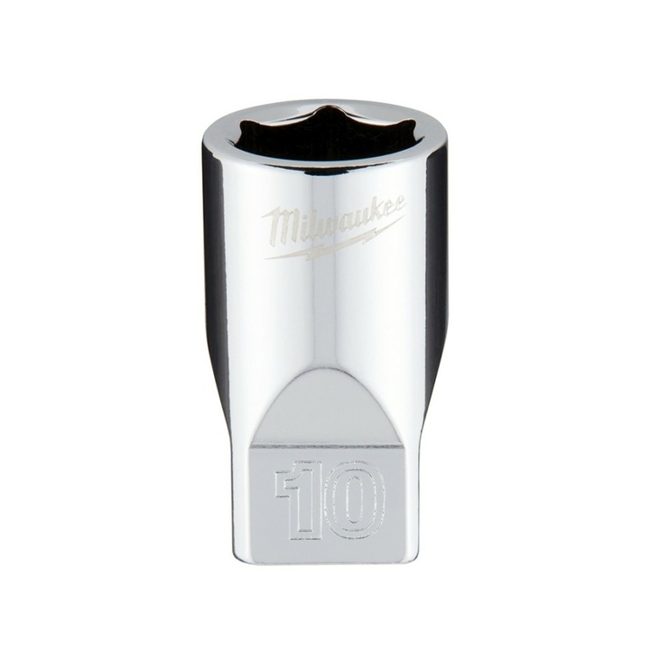 Cheie tubulara scurta Milwaukee 10 mm (Prindere 1/4")