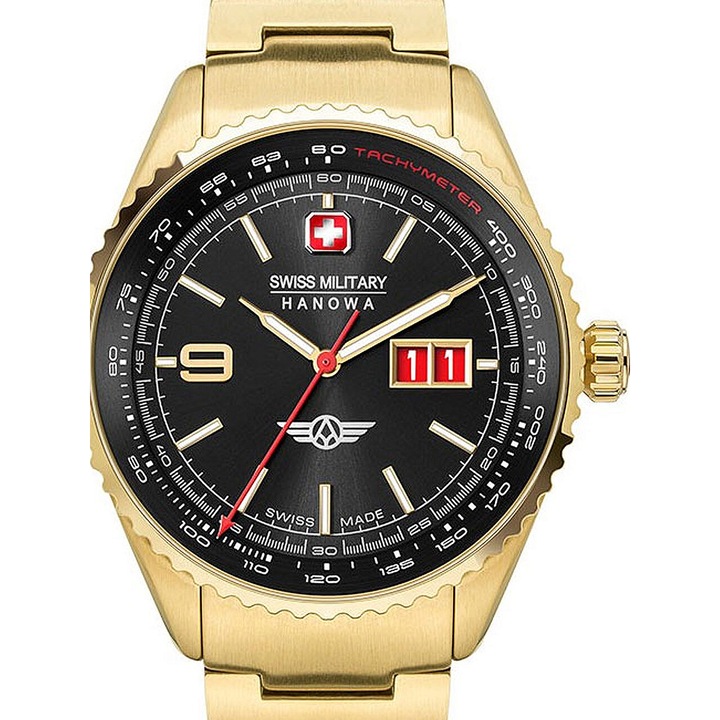 Мъжки часовник Swiss Military SMWGH2101010, Кварц, 43mm, 10ATM