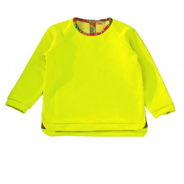 Bluza fete, Soleil, Mandarin Liberty, 18 - 24 luni, Galben