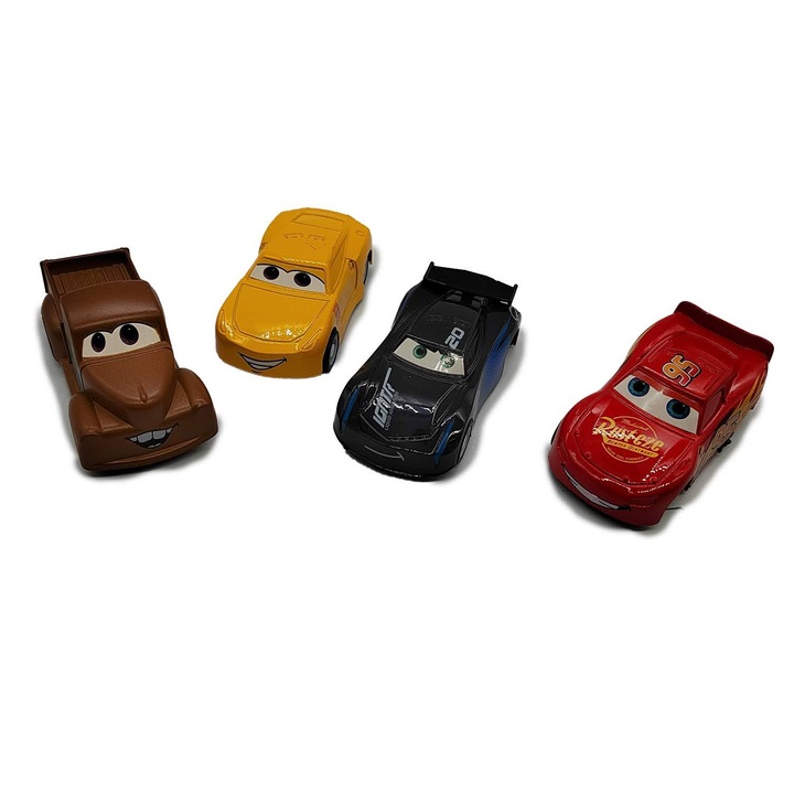 Комплект от 4 метални коли, Speed Cars 7,5 см, VisionXXI