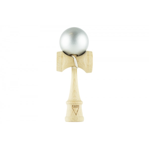 Kendama Krom Metalic argintiu