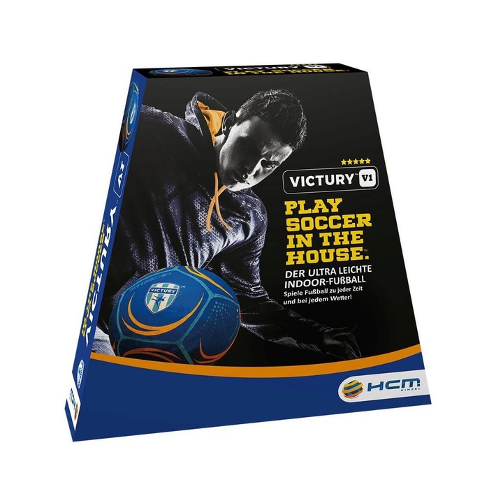 Minge fotbal VICTURY V1, marimea 5, pentru interior