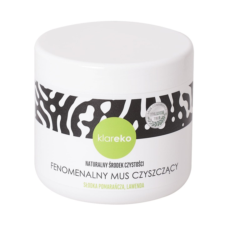 Mousse de curatare, Klareko, Portocale, Lavanda, 550 gr