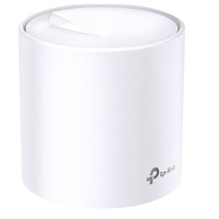 Sistem Mesh Wi-Fi TP-Link Deco X60(1-pack), AX3000, Dual-Band, Wi-Fi 6, MU-MIMO, OFDMA, AI-Driven Mesh, Antivirus, cu acoperire completa pentru casa