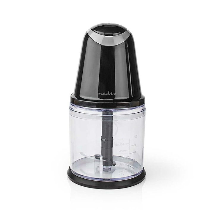 Чопър, Nedis, ABS, 260 W, 0.5 l, 2 степени на скоростта, Черен