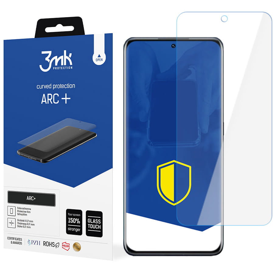 Folie de protectie 3Mk, pentru Xiaomi 12/12X, Arc+, Transparent