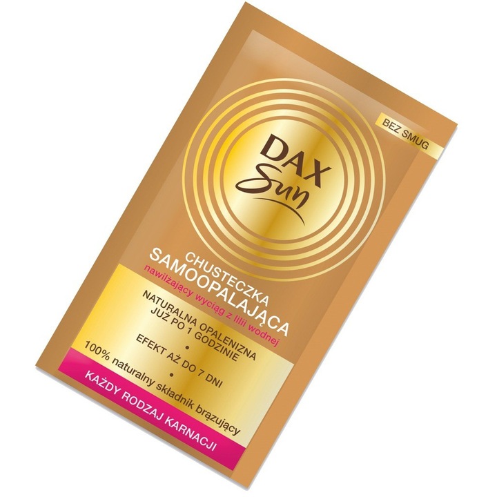 Салфетка за автобронзиране, Dax, За лице и тяло, Aruba