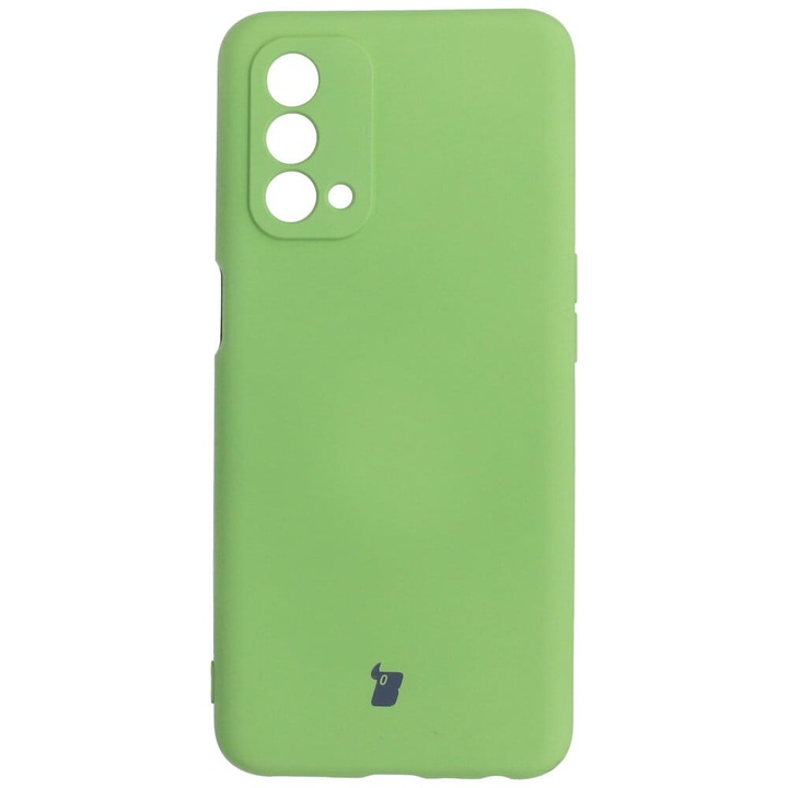 Калъф за телефон, Bison, Силиконов, Съвместим с Oppo A93 5G, Зелен