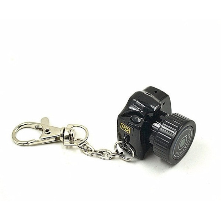 Camera video miniatura, tip breloc