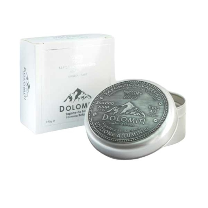 Сапун за бръснене, Saponificio Varesino, Dolomiti, Алуминиева кутия, 150 g