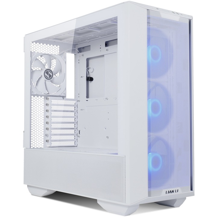 Компютърна кутия Lian Li LANCOOL III RGB, Бял, Middle Tower, 0 W
