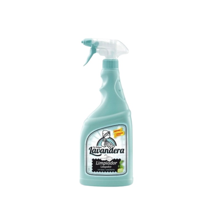 Solutie curatat baia cu inalbitor, Lavandera Lemon, cu pompita, 750ml