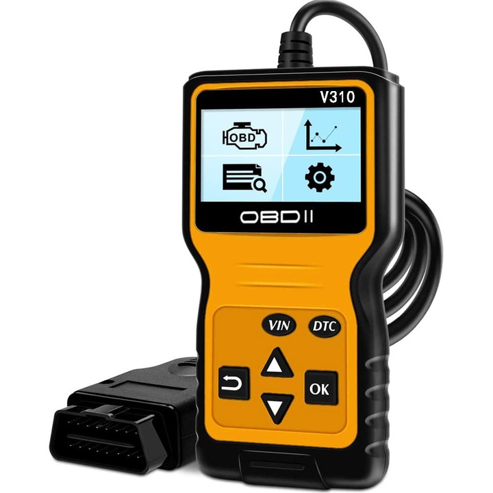 Terster diagnoza auto, Universal, Portocaliu/Negru